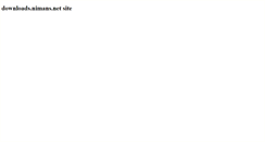 Desktop Screenshot of downloads.nimans.net